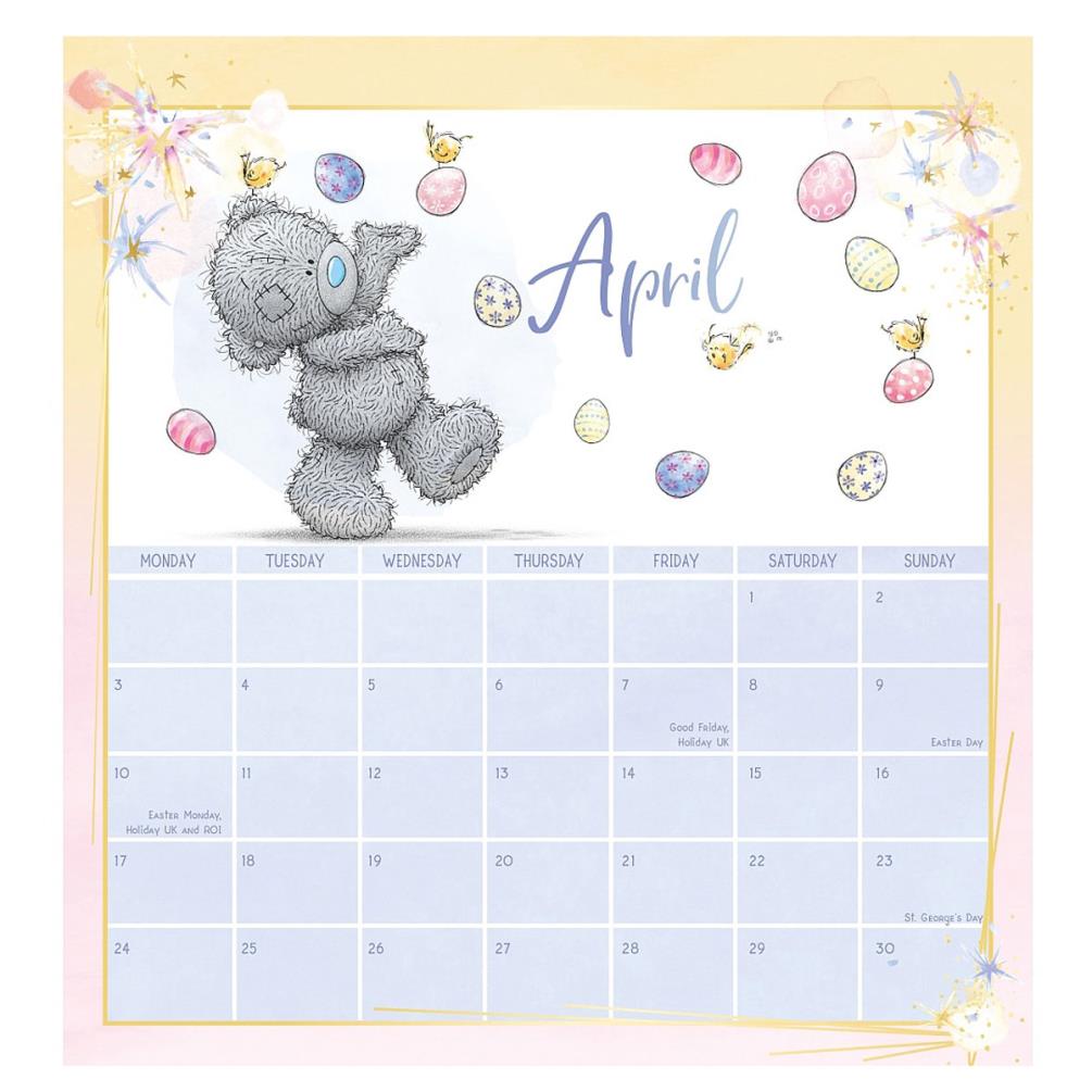 2023 Me to You Bear Spiral Bound Classic Desk Calendar Extra Image 1